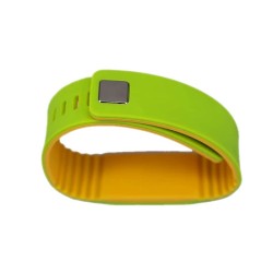 180 바이트 13.56MHz ISO14443A Ntag213 조정 가능한 실리콘 NFC 밴드