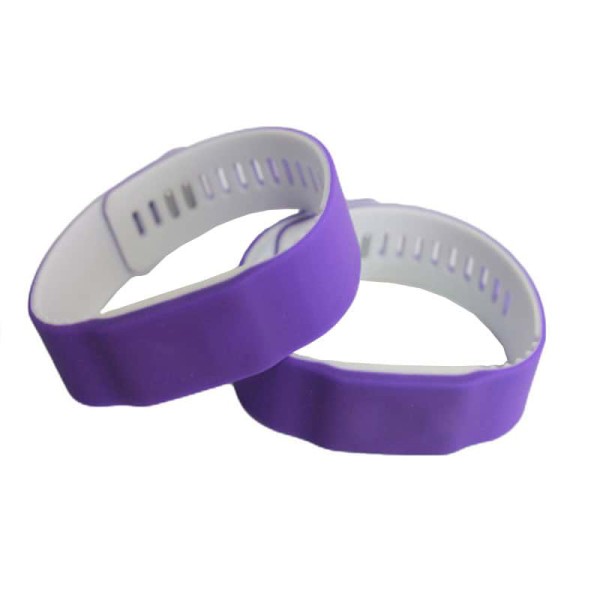 Verstelbare Waterdichte 13,56MHz HF 1K Silicone RFID Armband (Hot Sell) -Silicone RFID Polsband