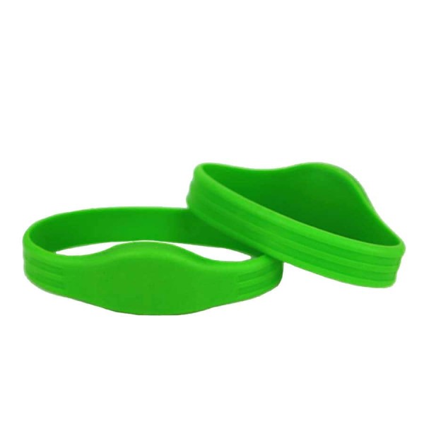HF NFC siliconen armbanden voor Ntag213 -Silicone RFID Polsband