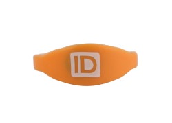 Silicone bracelet 65mm NFC de sérigraphie