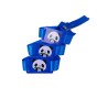 Gewebtes Material ISO15693 I-CODE SLIX RFID-Chip Gewebtes Armband Einmaliges RFID-Armband -Woven Fabric-Armband