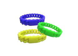 Pulsera de silicona RFID 125KHz TK4100 para control de acceso