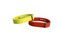 13.56MHz F08 NFC etiqueta ISO14443A pulsera del silicón NFC Wristband