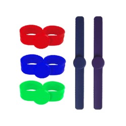 13.56MHz F08 silicone slap bracelet