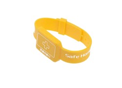 Buntes kundengebundenes Logo 13.56MHz Ultralight C RFID-Armband