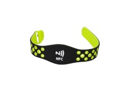 Colorful Printed RFID Wristbands Personalized silicone bracelet