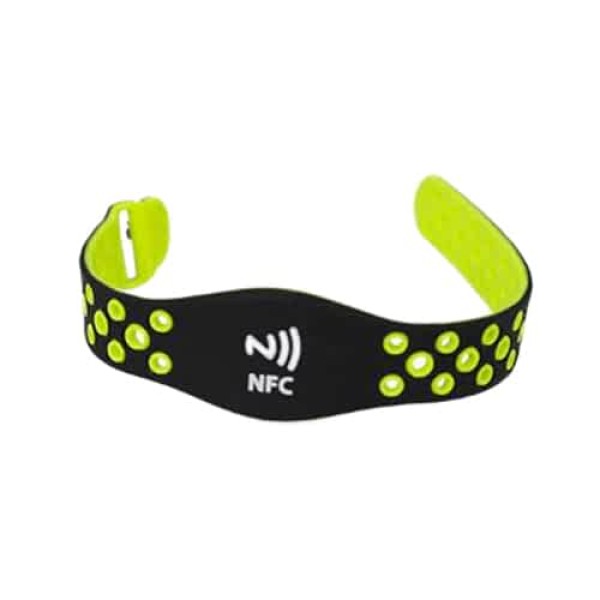 Kleurrijke bedrukte RFID polsbandjes Gepersonaliseerde siliconen armband. -Silicone RFID Polsband