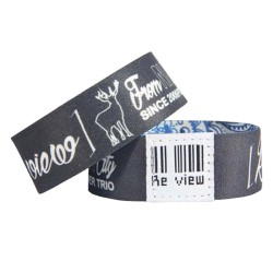 Aangepaste Logo Polyester elastische RFID polsband