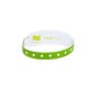 Disposable Green Topaz 512 PVC Wristband -RFID One Time Wristbands
