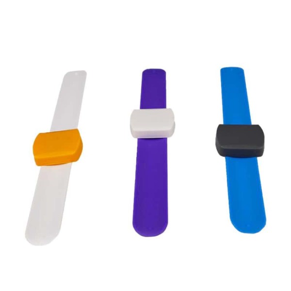 Bracelet double fréquence HF + UHF Slap RFID -Bracelet de silicone RFID