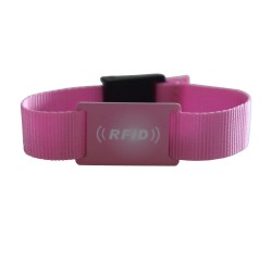 Tela de HF RFID pulsera proveedor chino