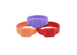 ISO14443A Ntag213 NFC Silicone Bracelet ,NFC waterproof Bracelet