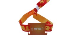 MF 1K PVC RFID pulsera ajustable