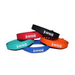 Nueva pulsera NFC con chip RFID personalizado para evento