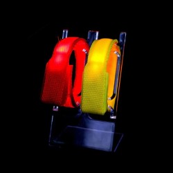 Party and Concert Hot Selling Flashlight Led Bracelet Radio Control Nylon RFID Led Wristband