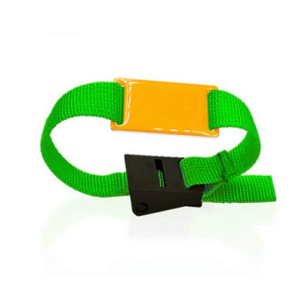 Bracelete de nylon da aptidão TK4100 / EM4200 que segue o bracelete da gravação RFID -Tecidos Pulseira