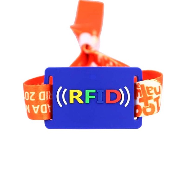 Etichetta del Silicone Ultralight C con tessuto corda -Wristband tessuto