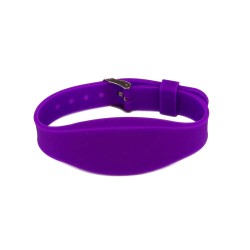 Bracciale in silicone da polso impermeabile regolabile RFID NFC